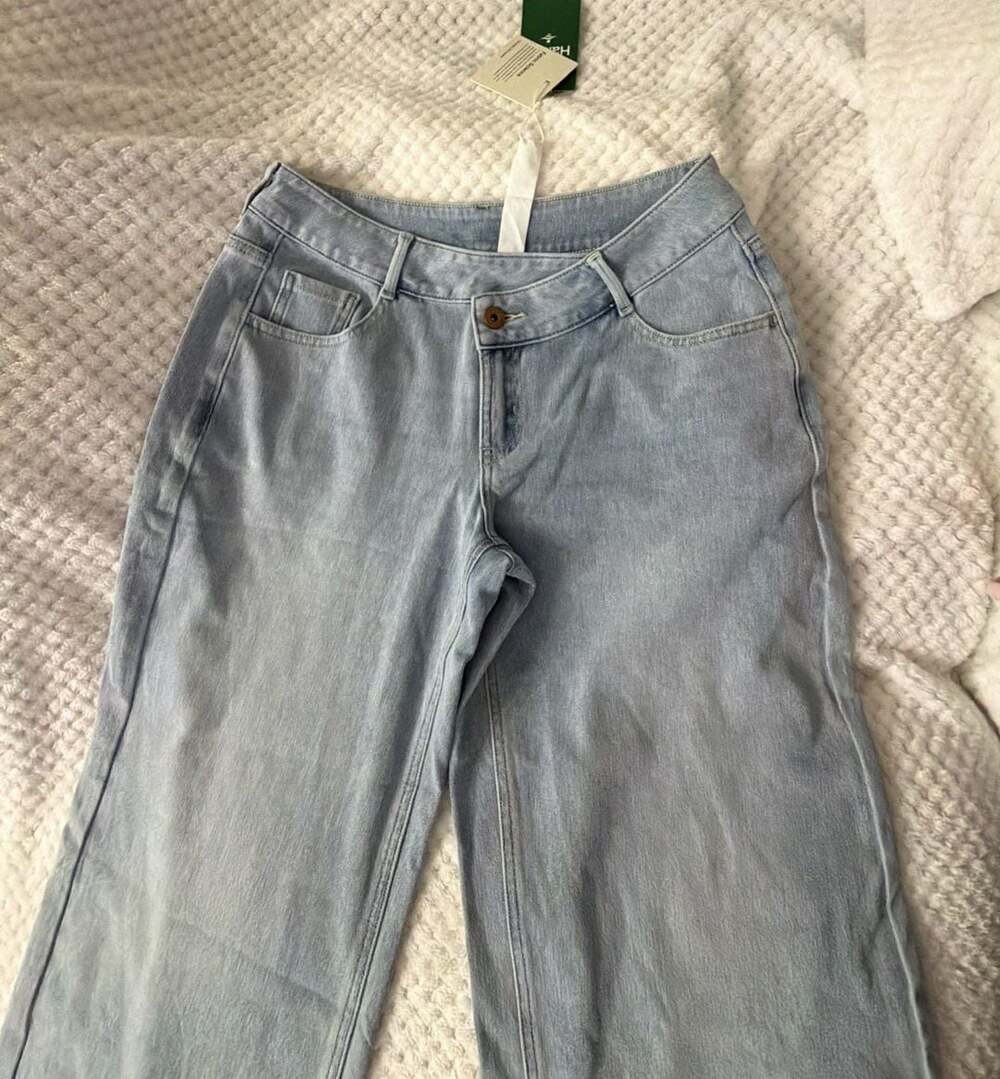 Halara High Waisted Wide Leg Jeans Size XS - Picture 3 of 7